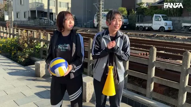 バスケ部Tシャツのまま 泉＆深月 動画キャプチャ 5